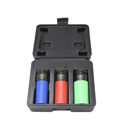 Ame Intl Spline Plus Socket Set - 3 Piece AY67800